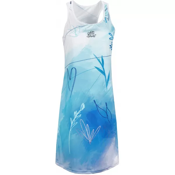  Hochwertiges Funktionskleid für Damen ALTISPORT VOJ/ALW083SAT01 WEIß BLAU 