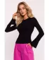Damen-T-Shirt MOE M806 SCHWARZ