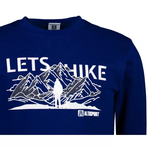  Herren -Sweatshirt ALTISPORT ALM190406 MITTERNACHT 