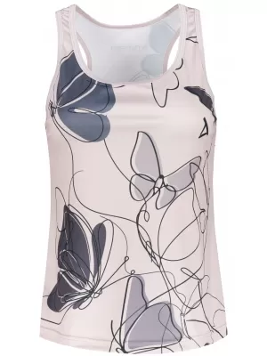 Funktionaler Tanktoper der Frauen auf Prämie ALTISPORT VOJ/ALW086TIL01 BEIGE