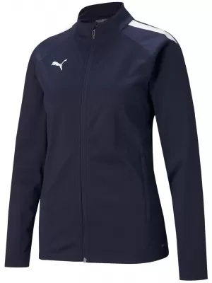 Damenjacke PUMA TEAMLIGA TRAINING JACKET W 657252_06 PEACOAT/ PEACOAT/PUMA WEIß