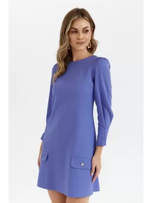 Kleid MAKOVER K148 HELLVIOLETT