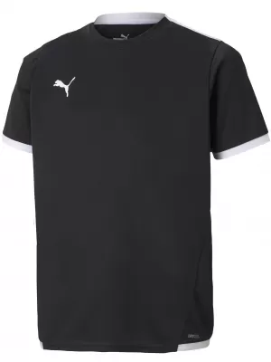 Kinderfußballtrikot PUMA TEAMLIGA JERSEY JR 704925_03 PUMA BLACK/PUMA WEIß