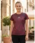 Hochwertiges Funktions-T-Shirt für Damen ALTISPORT VOJ/ALW096TR01 BURGUND