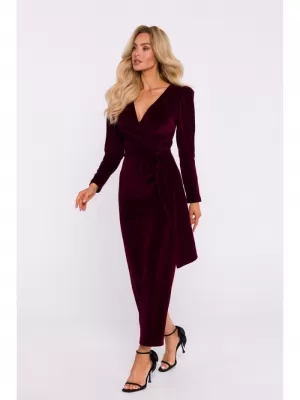 Kleid MOE M828 KASTANIENBRAUN