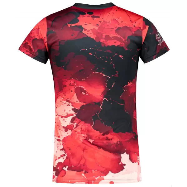  Frauenfunktional T -Shirt Premium ALTISPORT VOJ/ALW089TR01 ROT 