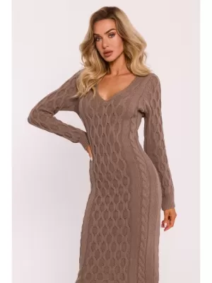 Kleid MOE M824 CAPPUCCINO