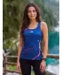Funktionaler Tanktoper der Frauen auf Prämie ALTISPORT VOJ/ALW082TIL01 DUNKELBLAU