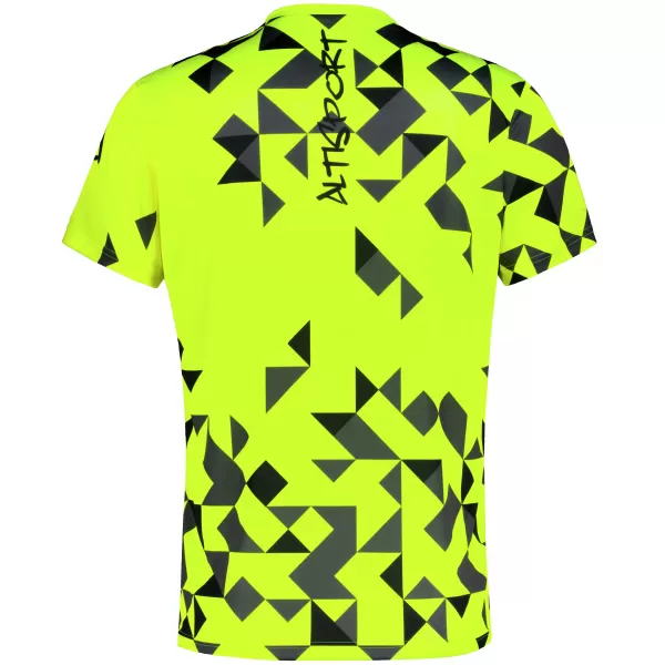  Männer funktionaler T -Shirt Premium ALTISPORT VOJ/ALM108TR01 NEON 