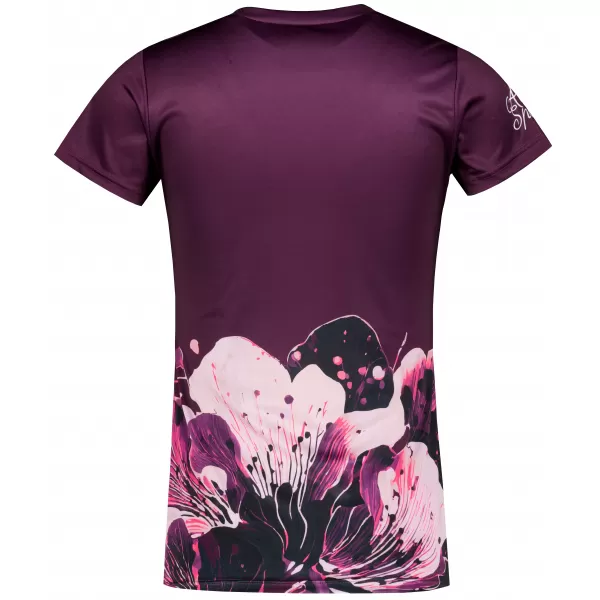  Frauenfunktional T -Shirt Premium ALTISPORT VOJ/ALW090TR01 BURGUND 