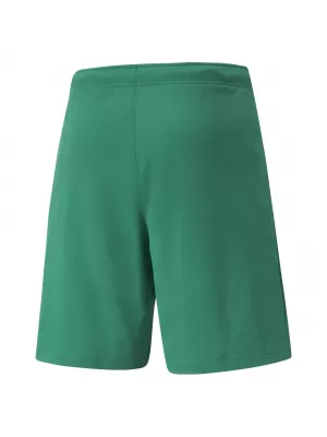 Shorts PUMA TEAMRISE SHORT 704942_05 PEPPER GREEN/ PFEFFERGRÜN/PUMA WEIß