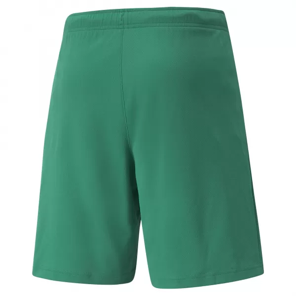  Shorts PUMA TEAMRISE SHORT 704942_05 PEPPER GREEN/ PFEFFERGRÜN/PUMA WEIß 