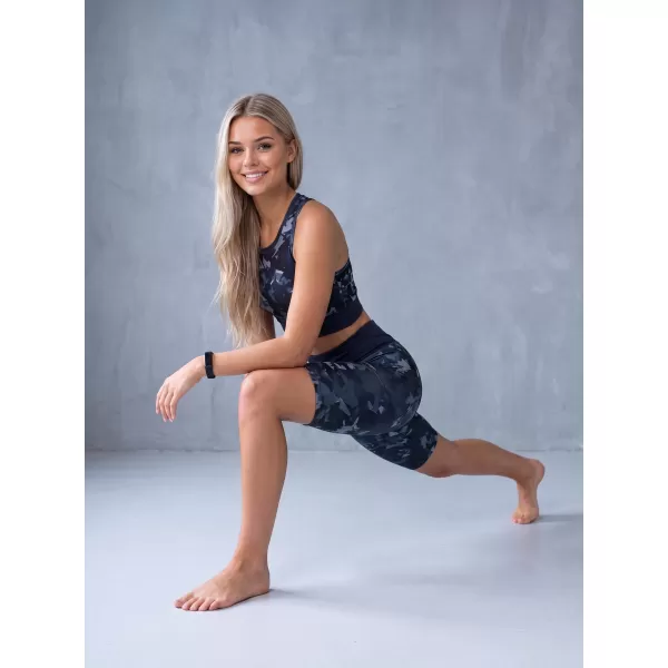  Frauen -Leggings über den Knien Premium ALTISPORT VOJ/ALW110LEG02 SCHWARZ 