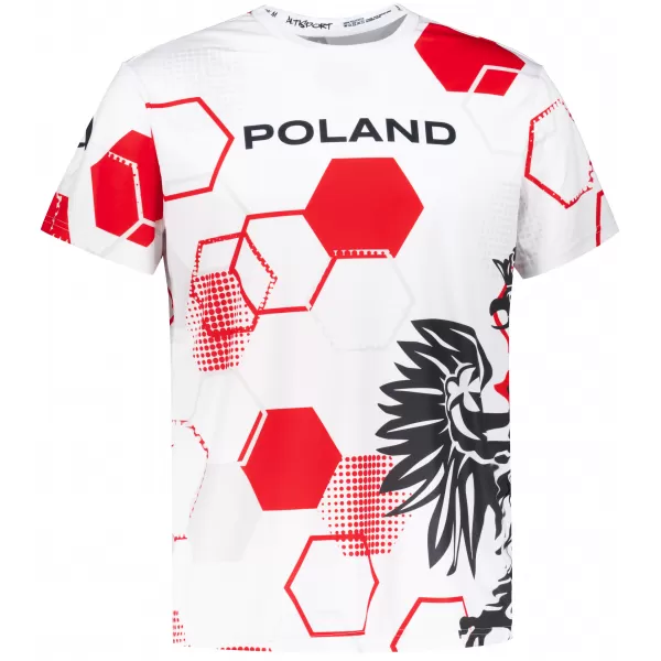  Männer funktionaler T -Shirt Premium ALTISPORT VOJ/ALM036PL/TR01 HEXA-WH 
