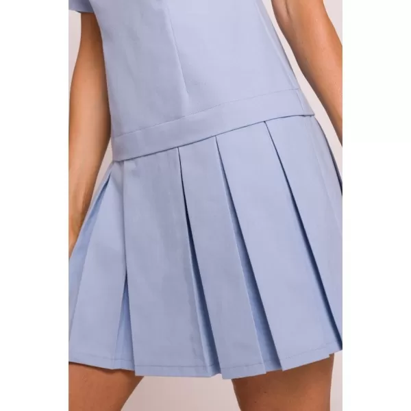  Kleid MOE M842 HELLBLAU 