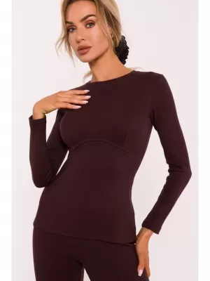 Damen-T-Shirt MOE M817 BRAUN