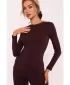 Damen-T-Shirt MOE M817 BRAUN