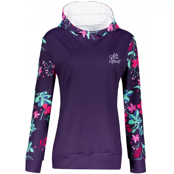  Funktionaler Sweatshirt -Prämie von Frauen ALTISPORT VOJ/ALW063MI01 FUCHSIE 