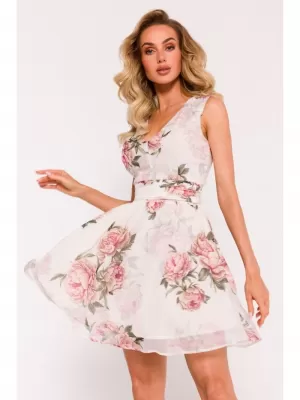 Kleid MOE M782 WEIß