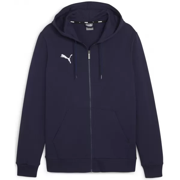  Herren -Sweatshirt PUMA TEAMGOAL CASUALS HOODED JACK 658595_06 PUMA NAVY/PUMA WHITE 
