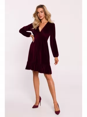 Kleid MOE M826 KASTANIENBRAUN