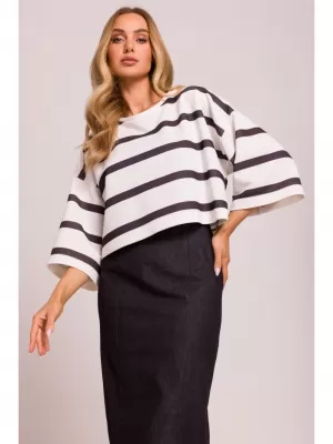Damen-Sweatshirt MOE M844 WEIß