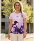 Frauenfunktional T -Shirt Premium ALTISPORT VOJ/ALW090TR01 LILA