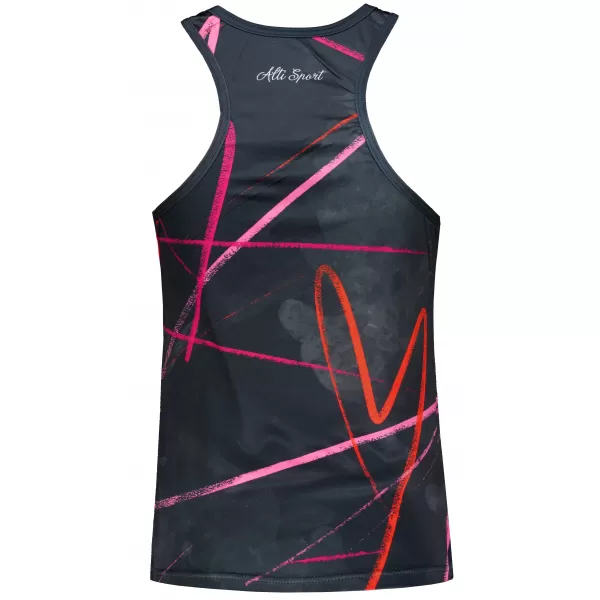  Hochwertiges Funktions-Tanktop für Damen ALTISPORT VOJ/ALW082TIL01 SCHWARZ 