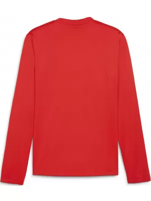 Herren -Sweatshirt PUMA TEAMGOAL TRAINING SWEAT 658649_01 PUMA ROT/PUMA WEIß/SCHNELL ROT