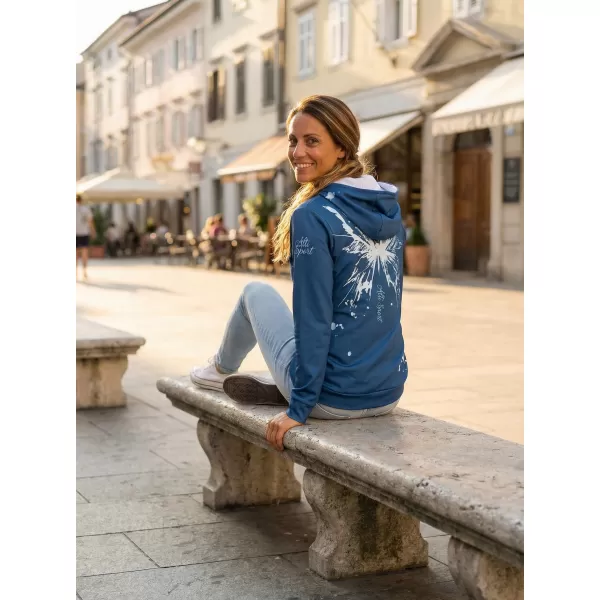  Funktionaler Sweatshirt -Prämie von Frauen ALTISPORT VOJ/ALW077MI01 BLAU 