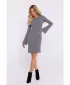 Kleid MOE M821 GRAUE MELANGE