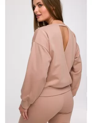 Damen-Sweatshirt BEWEAR B293 MOKKA
