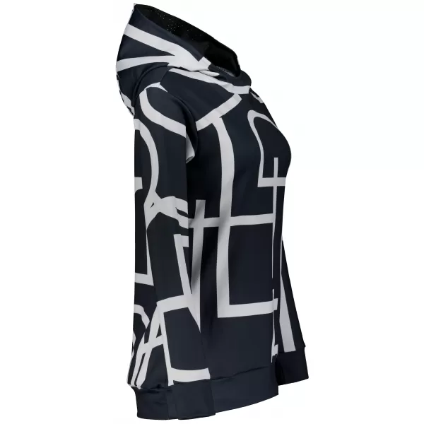 Funktionaler Sweatshirt -Prämie von Frauen ALTISPORT VOJ/ALW085MI01 SCHWARZ 