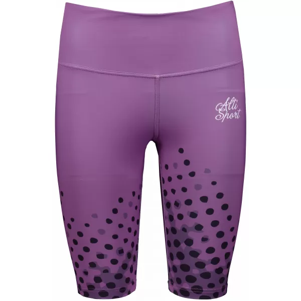  Frauen -Leggings über den Knien Premium ALTISPORT VOJ/ALW109LEG02 LILA 