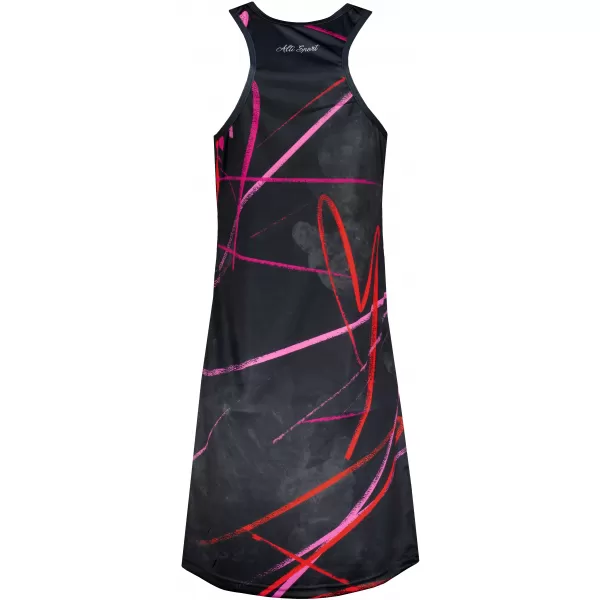  Frauenkleid -Prämie von Frauen ALTISPORT VOJ/ALW082SAT01 SCHWARZ 