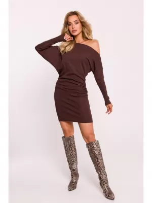 Kleid MOE M818 BRAUN