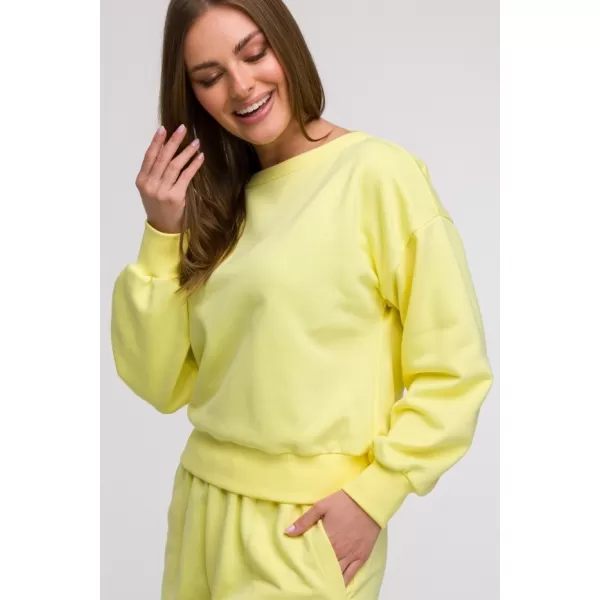  Damen-Sweatshirt BEWEAR B293 ZITRONE 