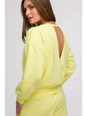 Damen-Sweatshirt BEWEAR B293 ZITRONE