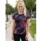 Frauenfunktional T -Shirt Premium ALTISPORT VOJ/ALW082TR01 LILA