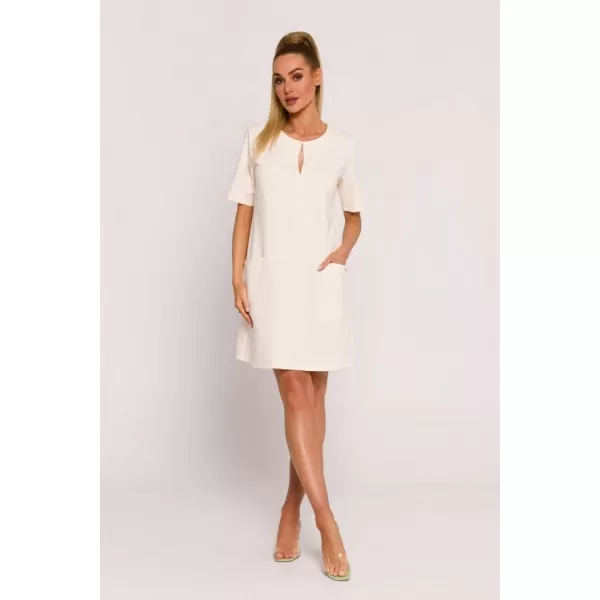 Kleid MOE M788 CREME 