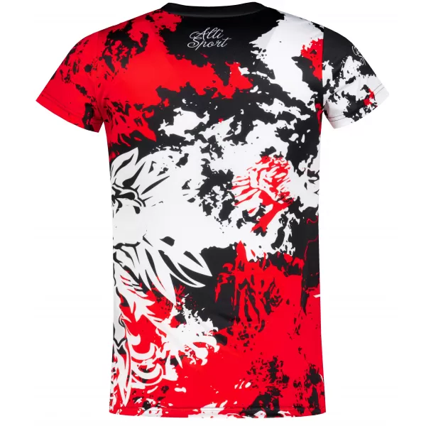  Frauenfunktional T -Shirt Premium ALTISPORT VOJ/ALW036PL/TR01 FLECKEN 