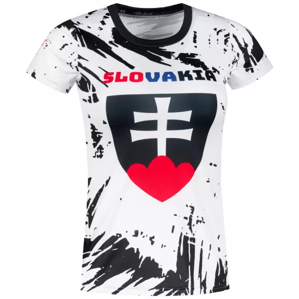  Frauenfunktional T -Shirt Premium ALTISPORT VOJ/ALW036SL/TR01 ABSTRAKTION 
