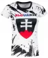 Frauenfunktional T -Shirt Premium ALTISPORT VOJ/ALW036SL/TR01 ABSTRAKTION