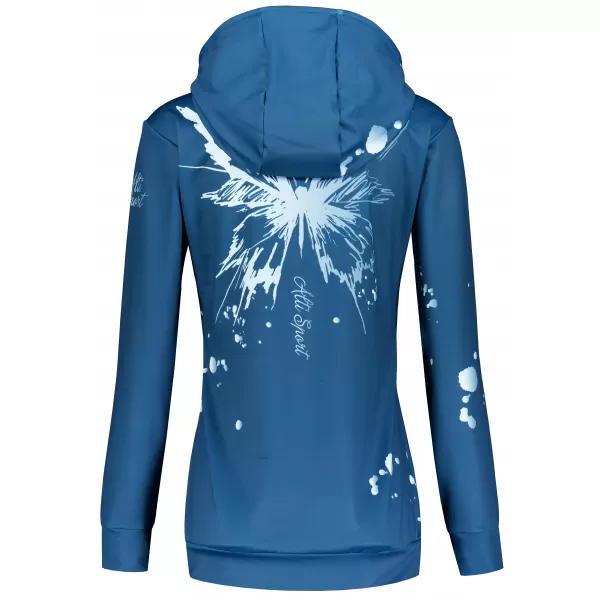  Funktionaler Sweatshirt -Prämie von Frauen ALTISPORT VOJ/ALW077MI01 BLAU 