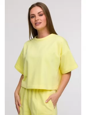 Damen-Sweatshirt BEWEAR B294 ZITRONE