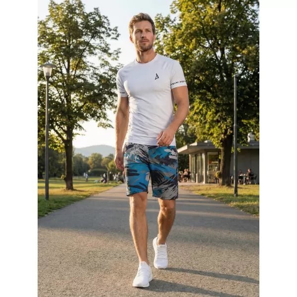 Die funktionalen Shorts von Männern Premium ALTISPORT VOJ/ALM014KRA01 SCHWARZ/KEROSIN 