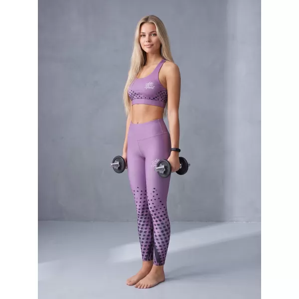  Frauen -Leggings Premium ALTISPORT VOJ/ALW109LEG01 LILA 