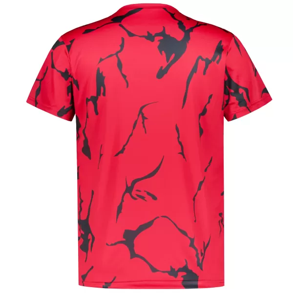  Männer funktionaler T -Shirt Premium ALTISPORT VOJ/ALM052TR01 ROT 
