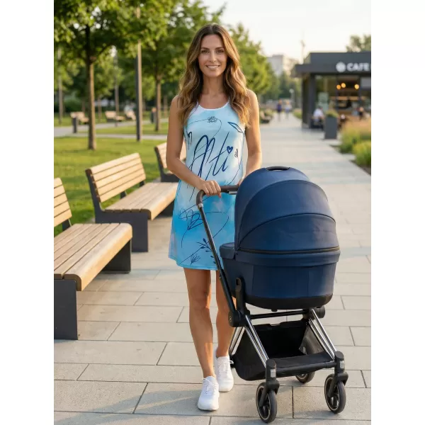  Hochwertiges Funktionskleid für Damen ALTISPORT VOJ/ALW083SAT01 WEIß BLAU 