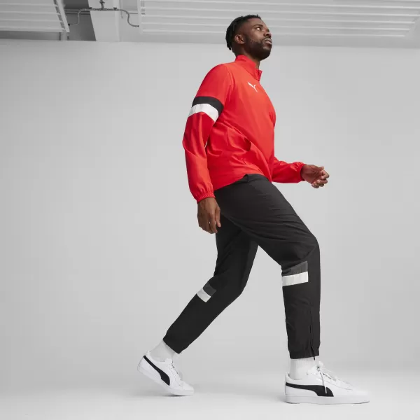  Trainingsanzug PUMA TEAMRISE WVN TRACKSUIT 659036_01 PUMA ROT 